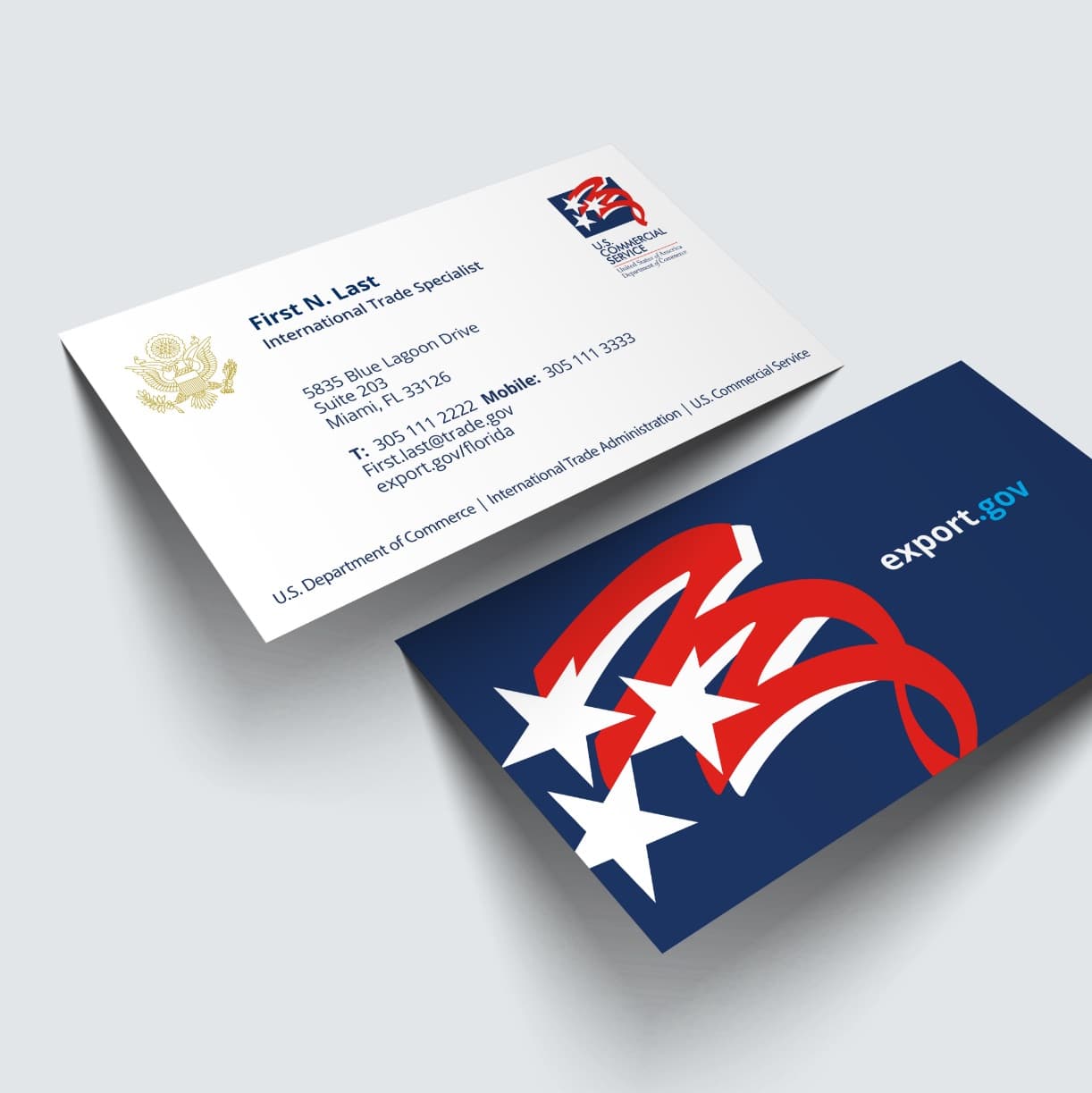 Rebranding & Marketing Collateral Design for U.S. Commercial Service