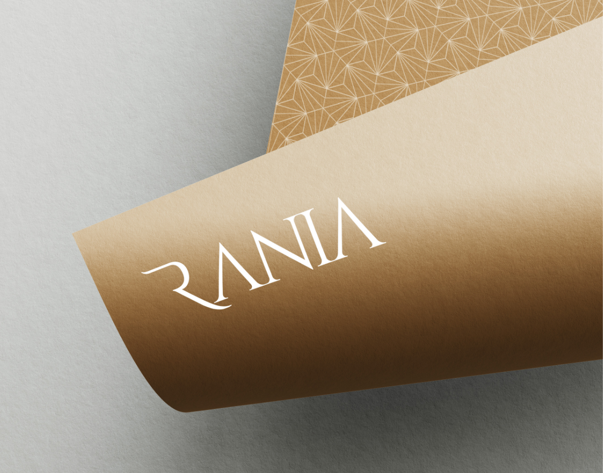 Branding for RANIA, a Michelin Star Restaurant in Washington DC