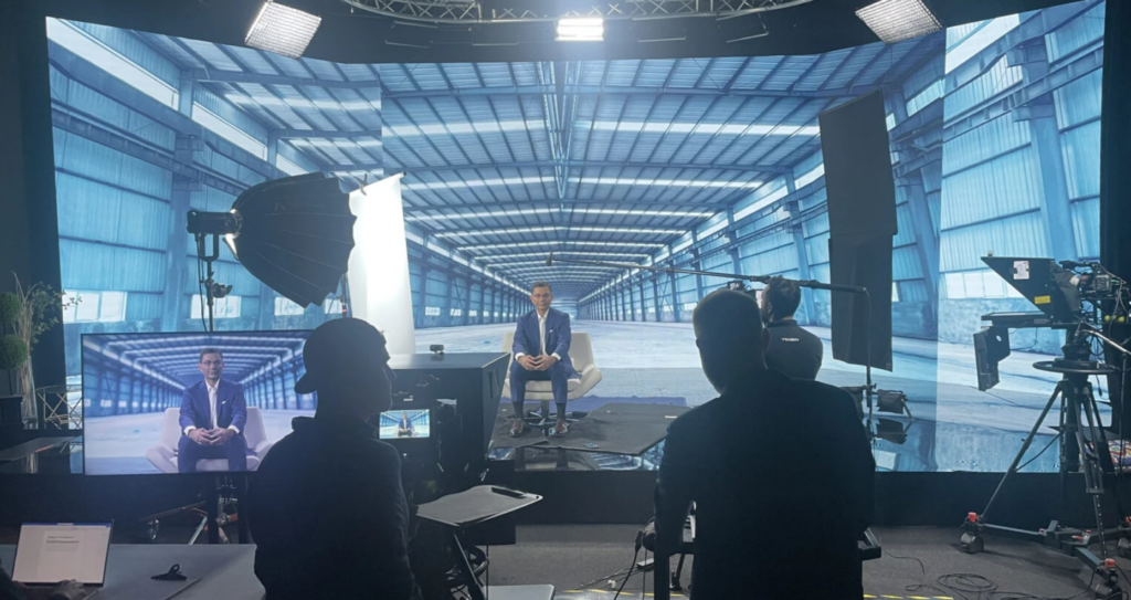 immersive video LED wall